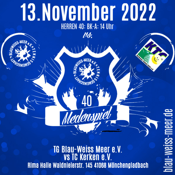 Medenspiel TG Blau-Weiss-Meer vs Kerkener TC 4:2