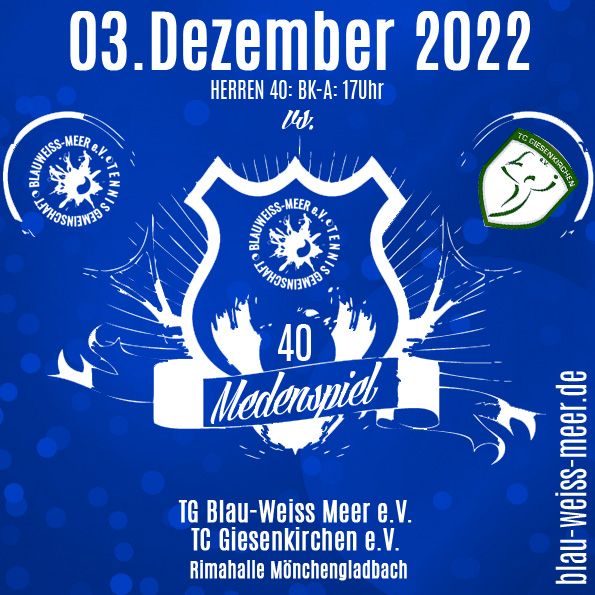 Medenspiel H40.1 BW Meer gegen TC Giesenkirchen Medenspiel H40.1 BW Meer gegen TC Giesenkirchen